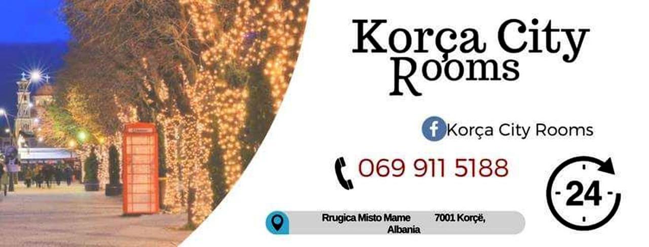 Korca City Rooms الغرفة الصورة